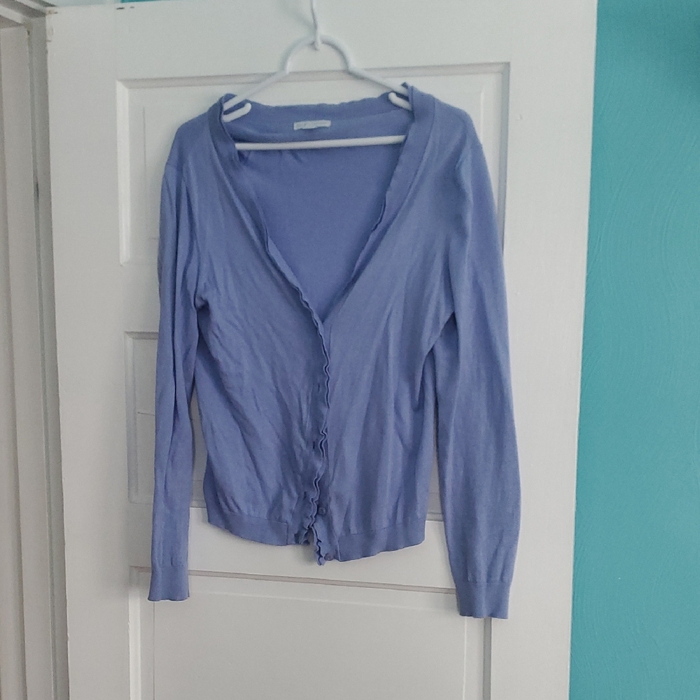 New York & Company Lavender Cardigan